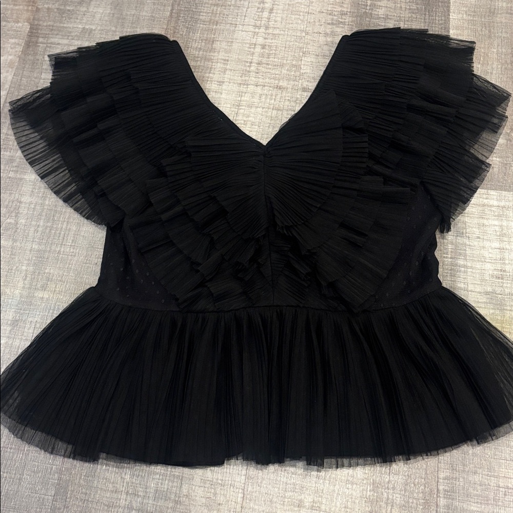 Ruffled Button-Front Blouse Forever That Girl - image 3